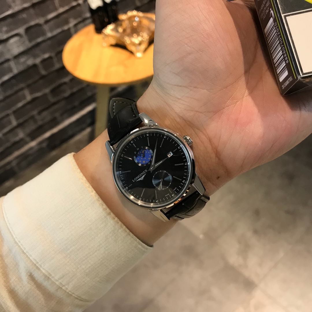 浪琴 Longines⌚复刻新品多功能月相 尊贵大气～绅士风范