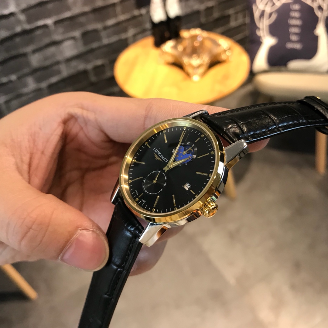 浪琴 Longines⌚复刻新品多功能月相 尊贵大气～绅士风范