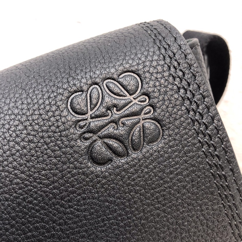 Loewe（颜色：黑色） military messenger XS小号邮差包