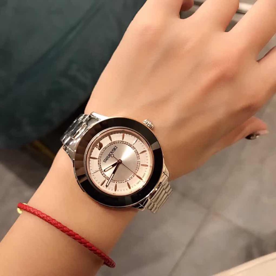小天鹅 石英女表 精钢材质 水晶圈口 39mm