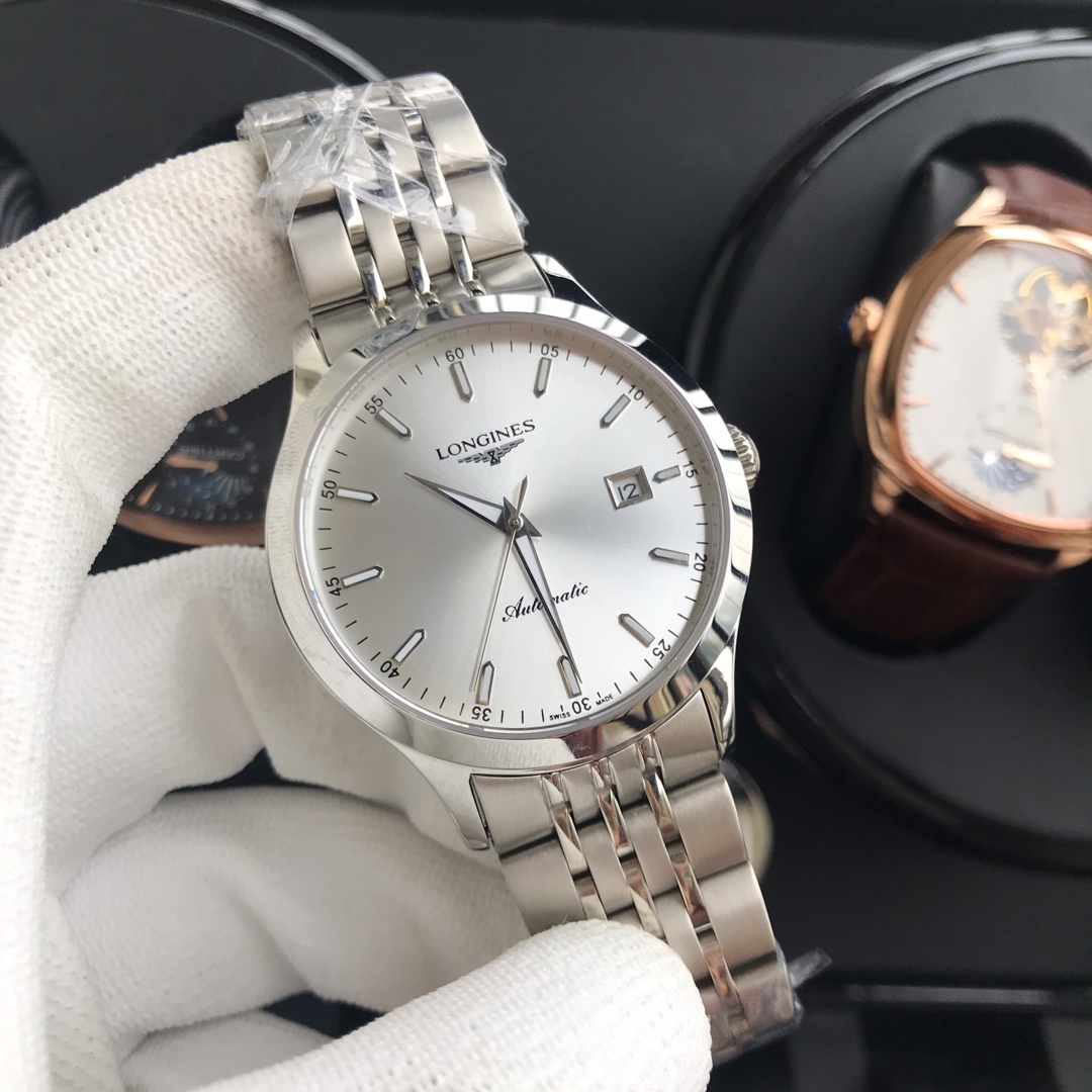 白金?浪琴（LONGINES)  开创者系列 【精湛品质 完美归来】 男士精品腕表
