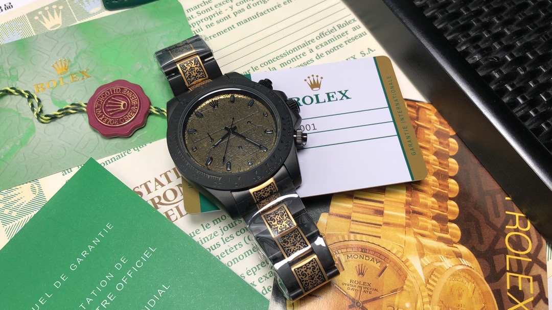 劳力士ROLEX⌚️迪通拿纪念版?雕刻系列?自动机械?316L精钢♠️尺寸43mm?超强矿物强化玻璃?➰爱不释手的劳力士迪通拿 品不完的一劳永逸