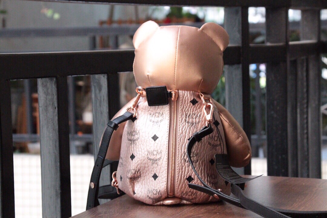 mcm编码：2197️正品开发［MCM ］bear doll 熊娃娃系列?肩带多元化