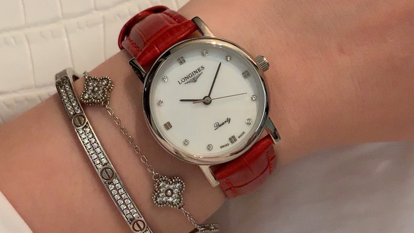浪琴-Longines??? New 简约大气 女士腕表
