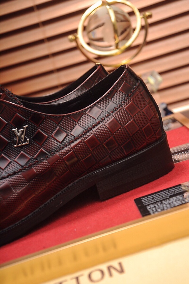 lv【Louis Vuitton】（全羊皮内里）官网同步休闲正装皮鞋
