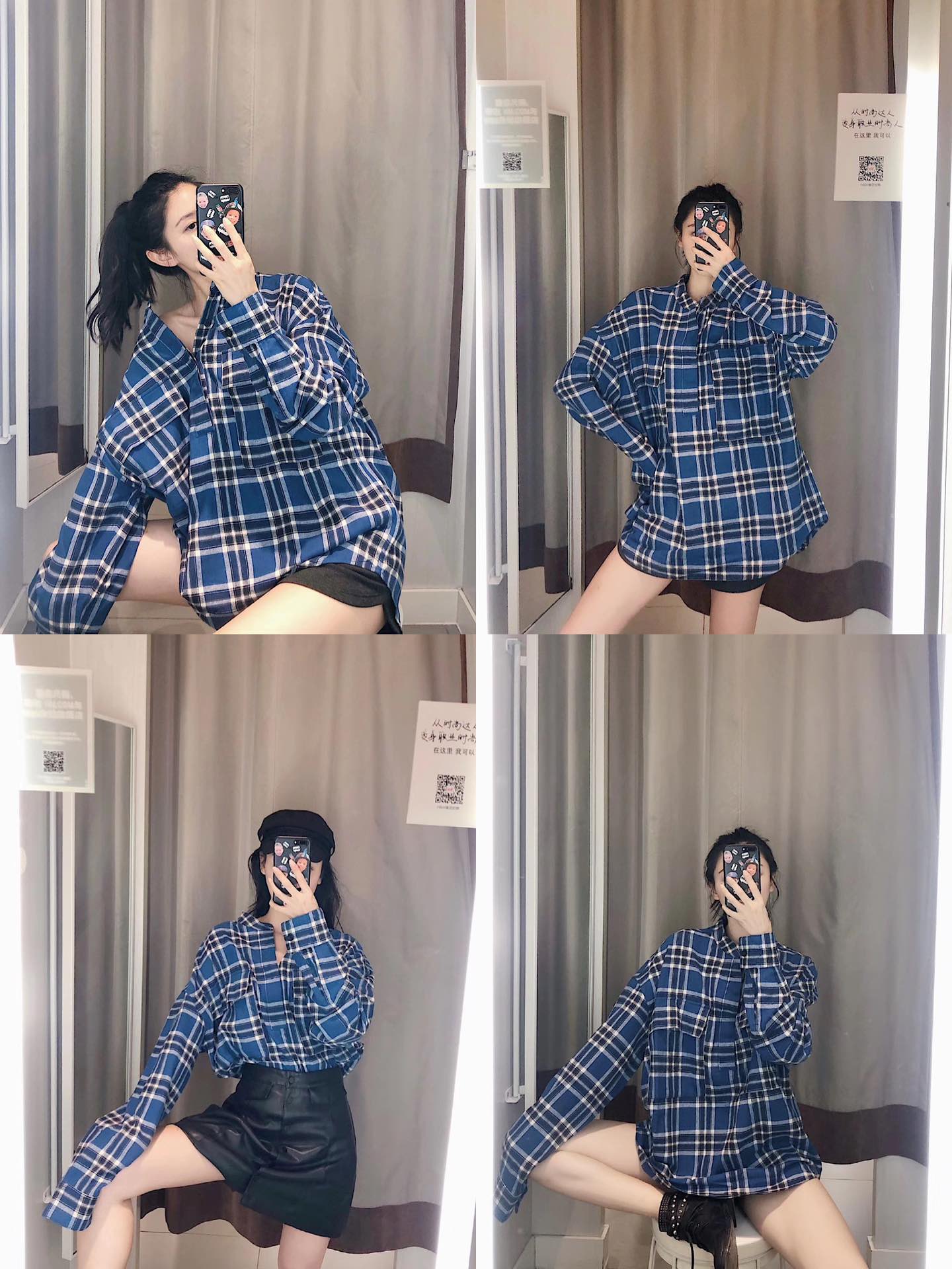 80 fear of god fog 第六季亨利领法兰绒长袖衬衫外套 高街单