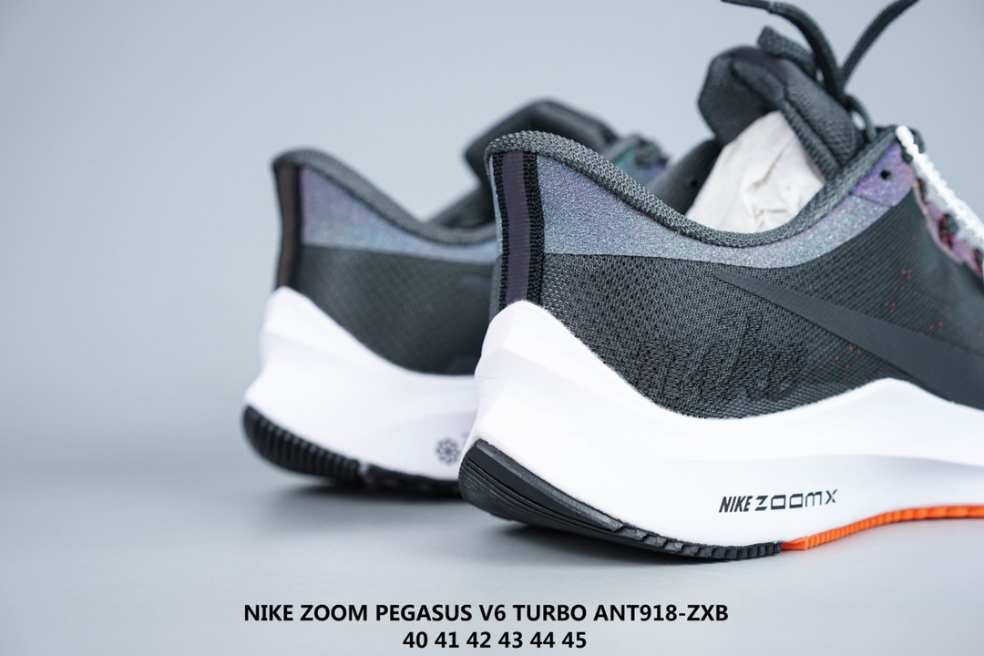 nike zoom pegasus v6 turbo 夜光变色龙 网纱马拉松登月跑鞋