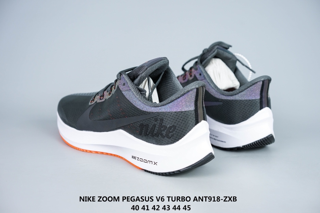 nike zoom pegasus v6 turbo 夜光变色龙 网纱马拉松