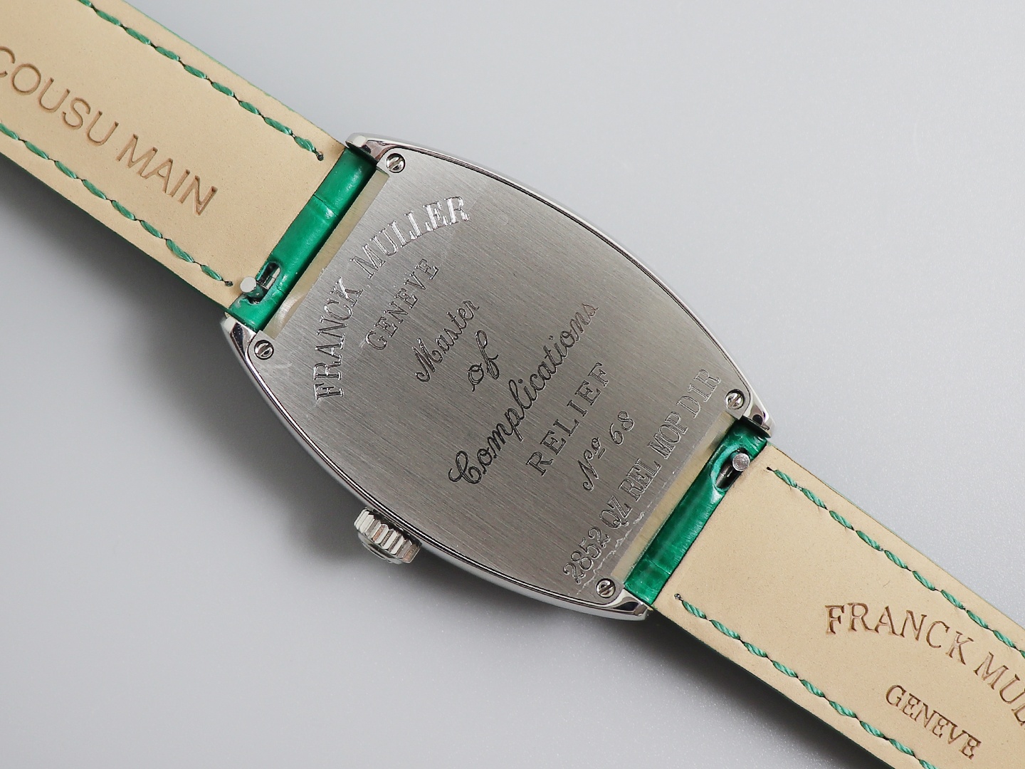 【最美女表】法兰克穆勒 酒桶型女士石英腕表