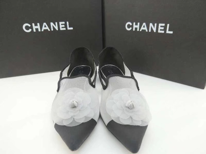lv  Chanel 019最新专柜同步网纱单鞋
