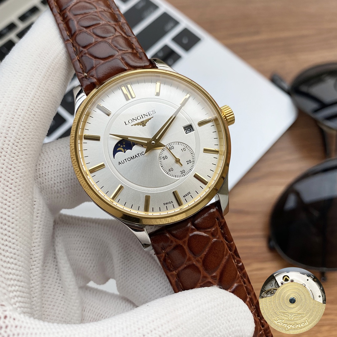 实物拍摄浪琴-LONGINES  类型 男士腕表