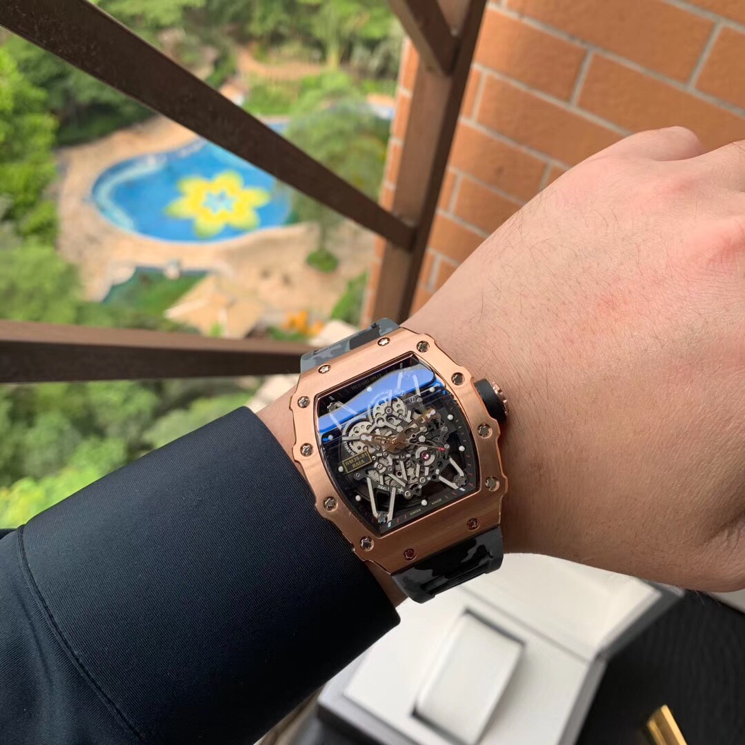 理查德米勒 RICHARD MILLE ‼最强复刻版RM035 AMERICA5 配合防反光折射涂层兰宝石玻璃