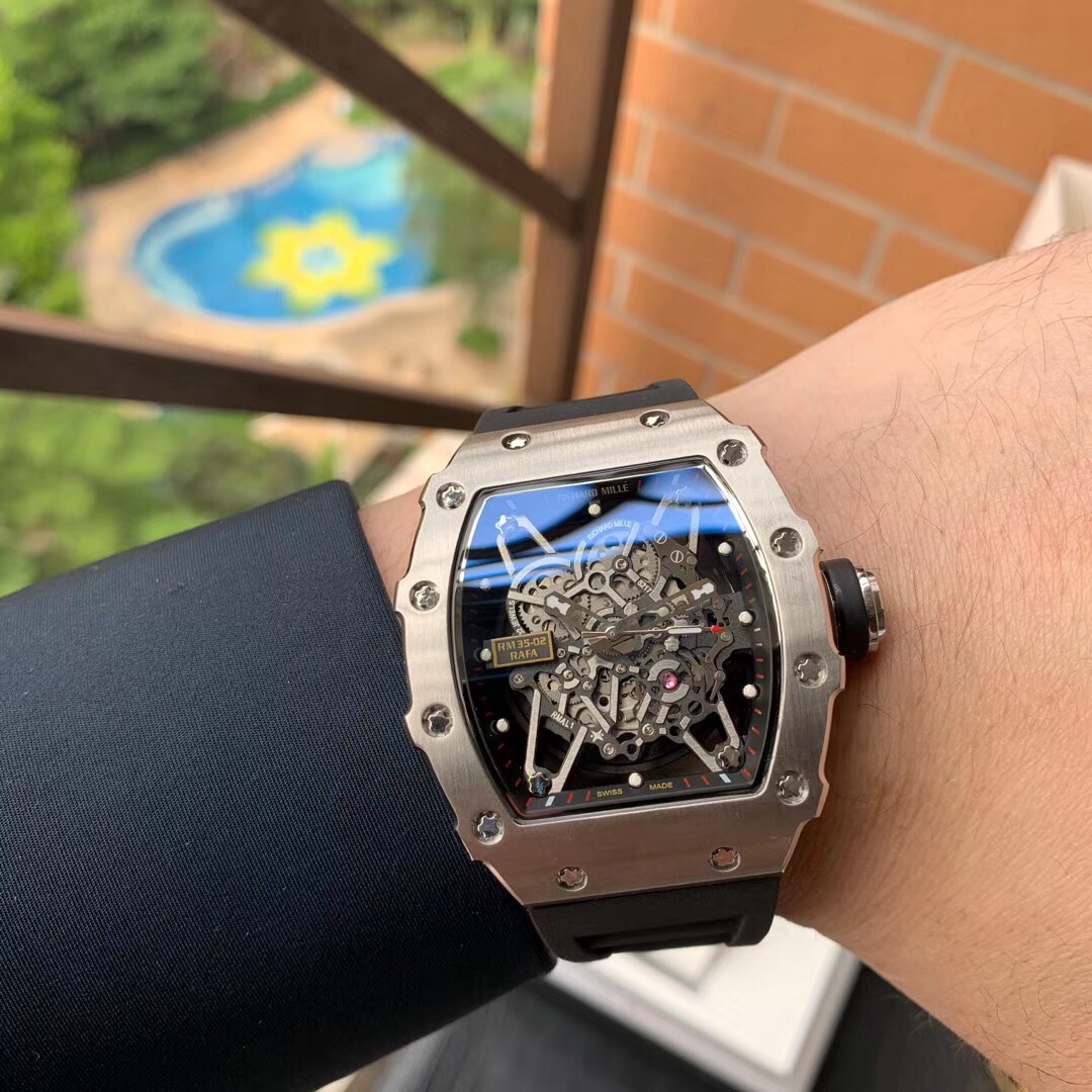 理查德米勒 RICHARD MILLE ‼最强复刻版RM035 AMERICA5 配合防反光折射涂层兰宝石玻璃
