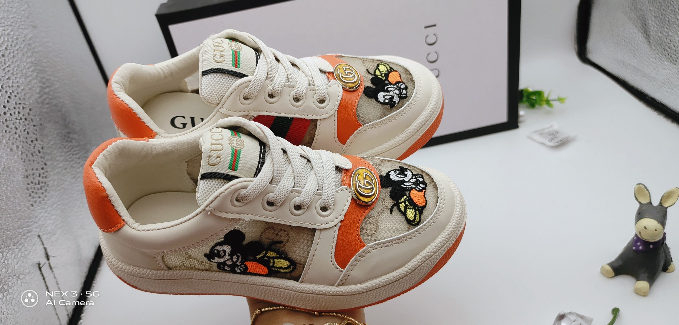 2020最新gucci米奇网纱童鞋26-37