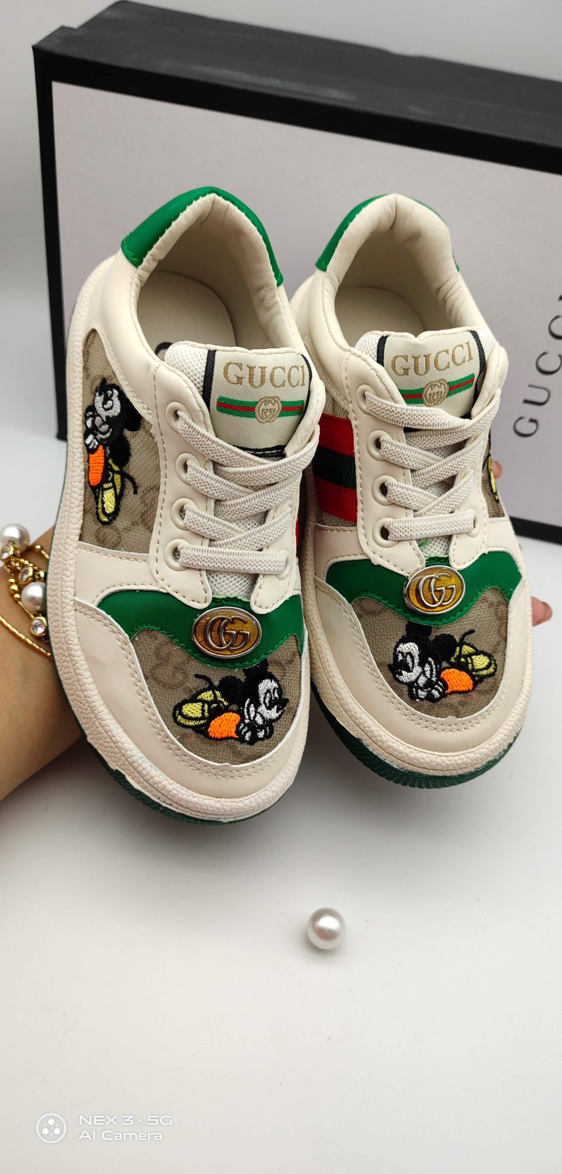 gucci童鞋33码鞋子多大,gucci童鞋尺码 2020最新gucci米奇网纱童鞋26-37