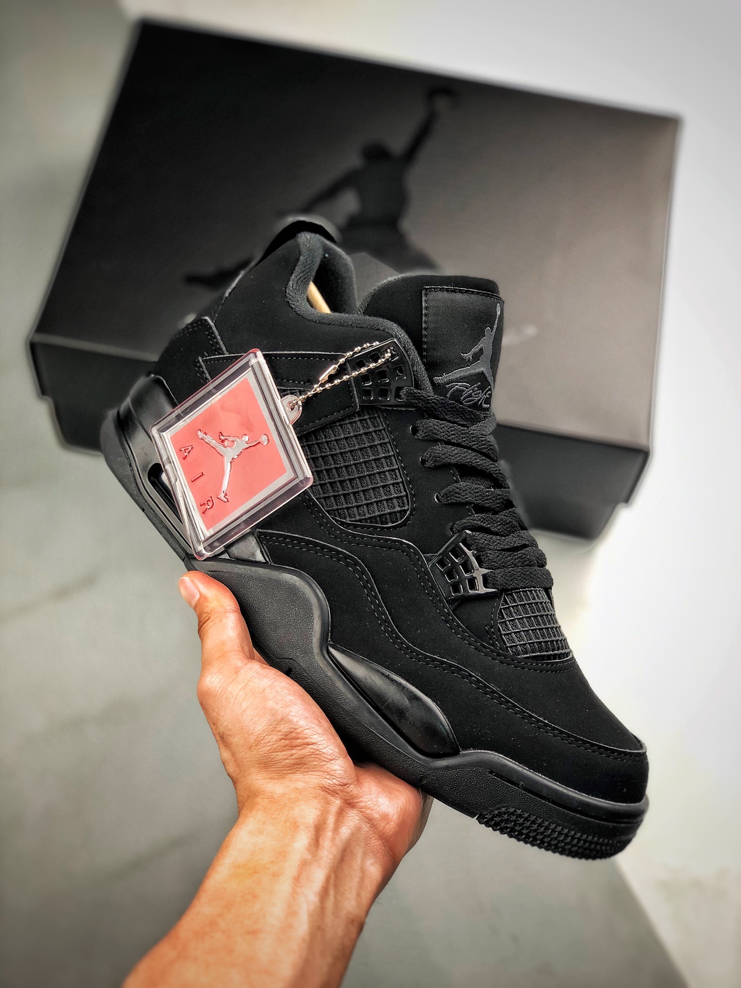 360 Air Jordan 4 Retro “Black Cat” 黑武士 / 黑猫CU1110-010