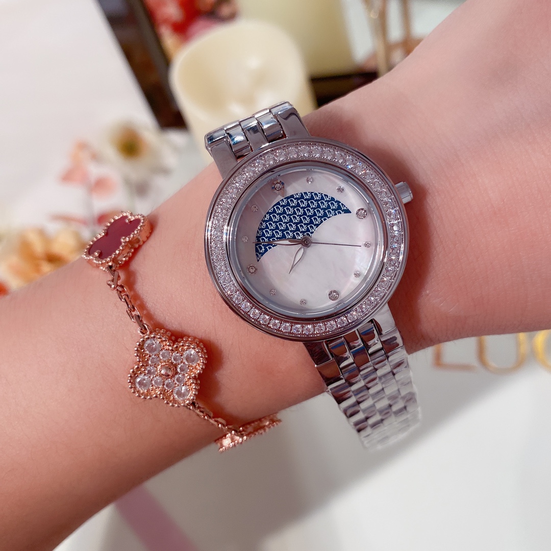 批枚 钻石圈➕20迪奥-Dior 女士腕表