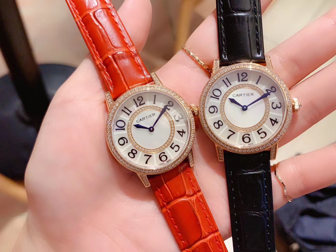 卡地亚(Cartier)最新推出的高级珠宝系列 约会腕表