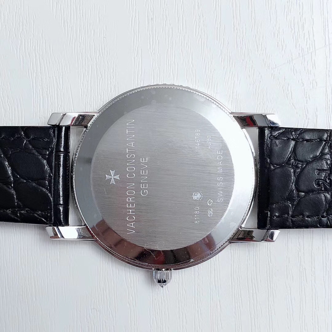 实拍 市场最高品质 江诗丹顿传承系列 新款奢华满天星型9/000G-9274 男士腕表