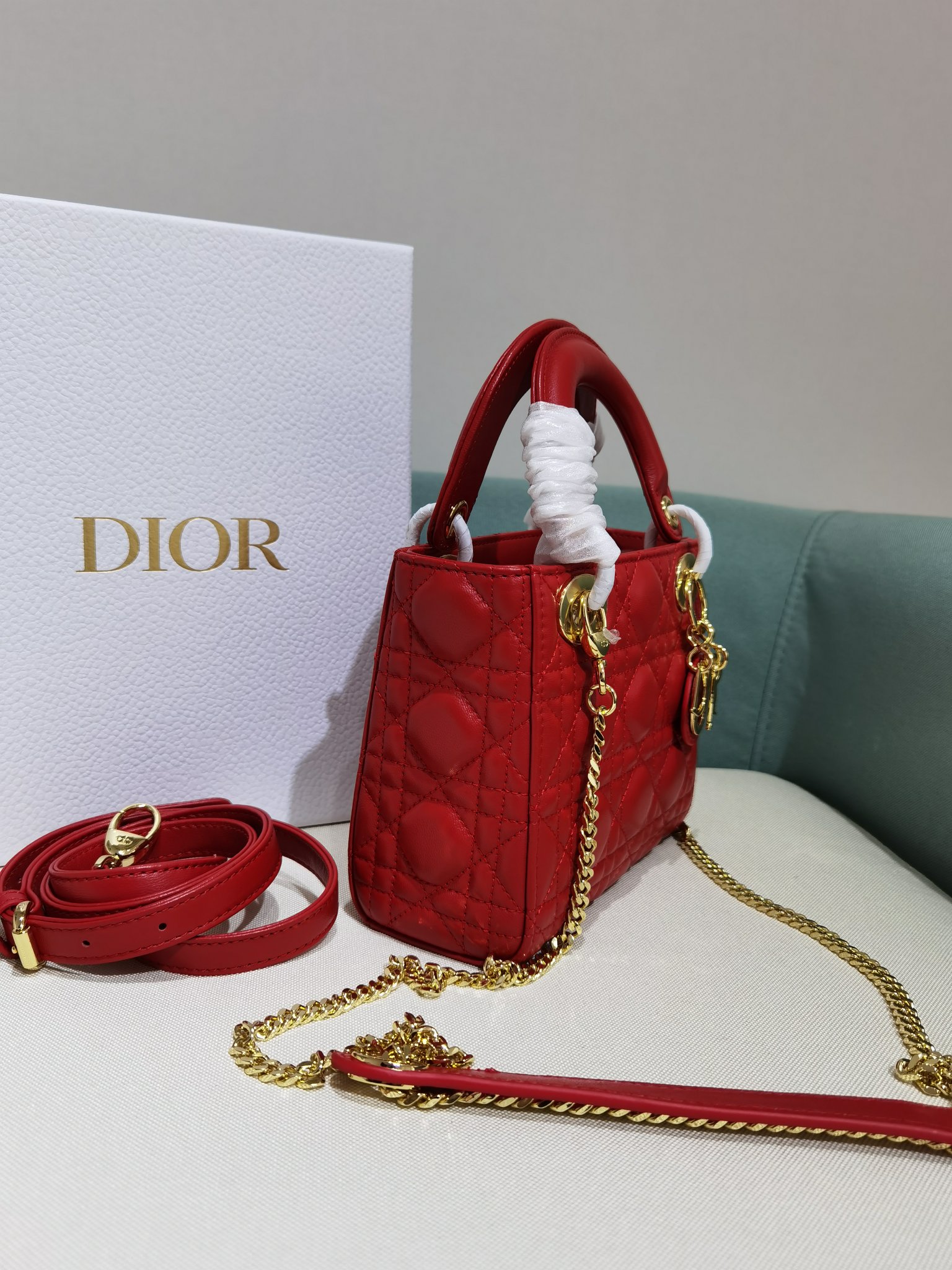 My Lady Dior 专柜新款 单肩手提包