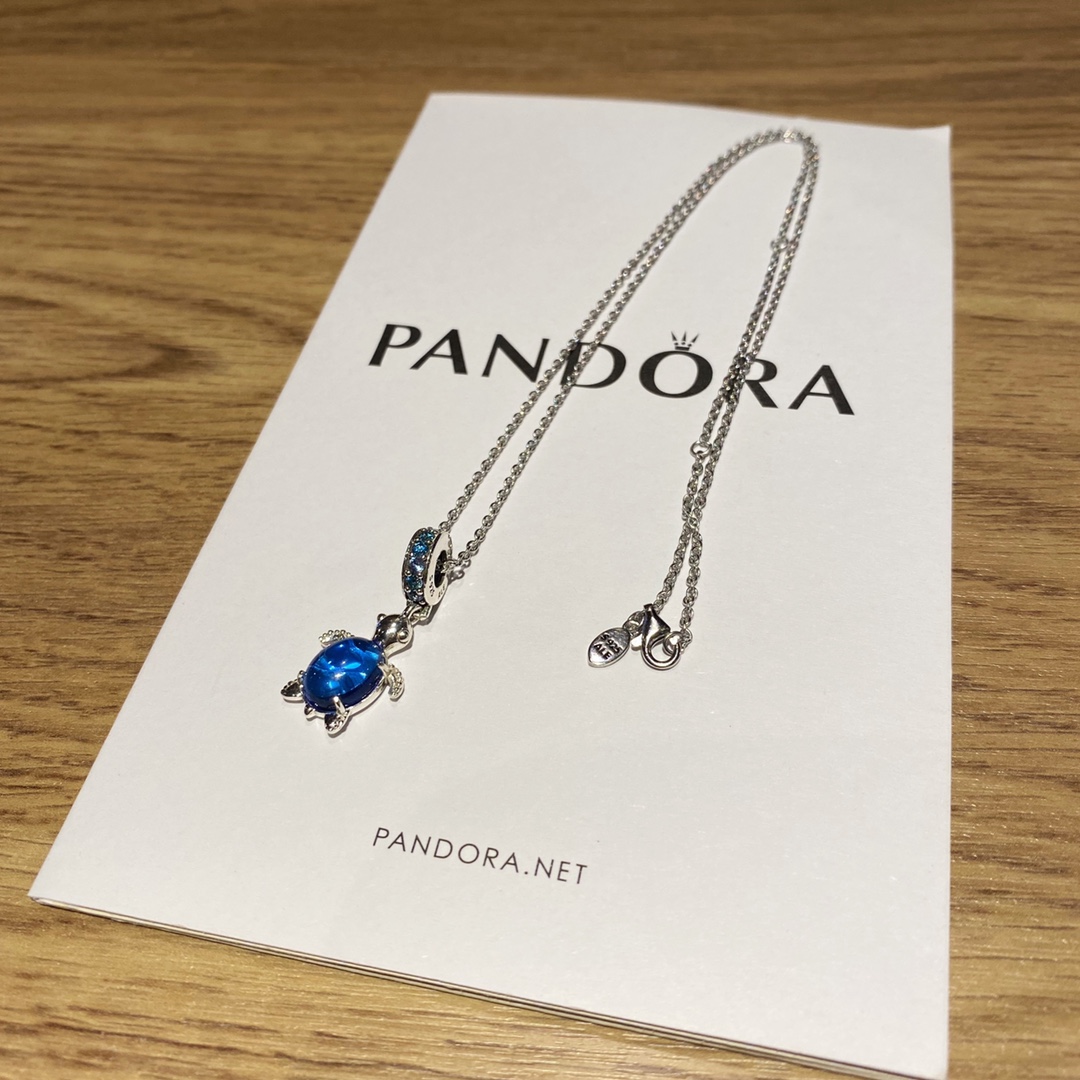 p95【新品】pandora潘多拉琉璃海龟吊饰798939c01送礼物惊喜潮