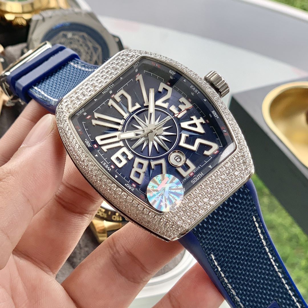 法兰克穆勒V45 SC DT系列54*42mm 全自动日本机械机芯