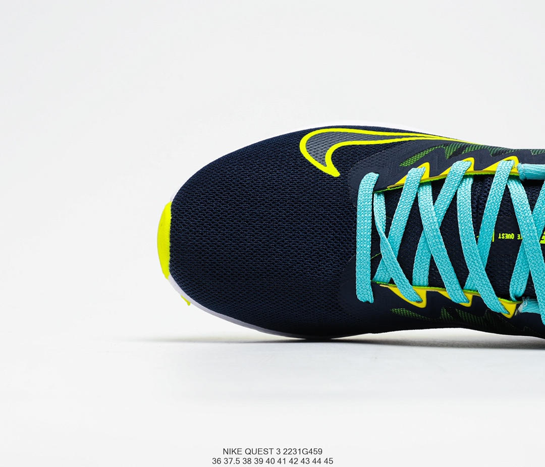 lv配色合集耐克Nike Zoom Quest 3 探索者3代贾卡轻质透气休闲运动跑步鞋