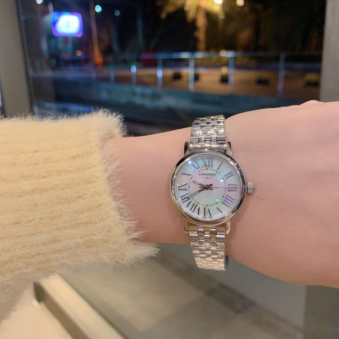 浪琴-LONGINES最新气质女表 搭载原装进口石英机芯