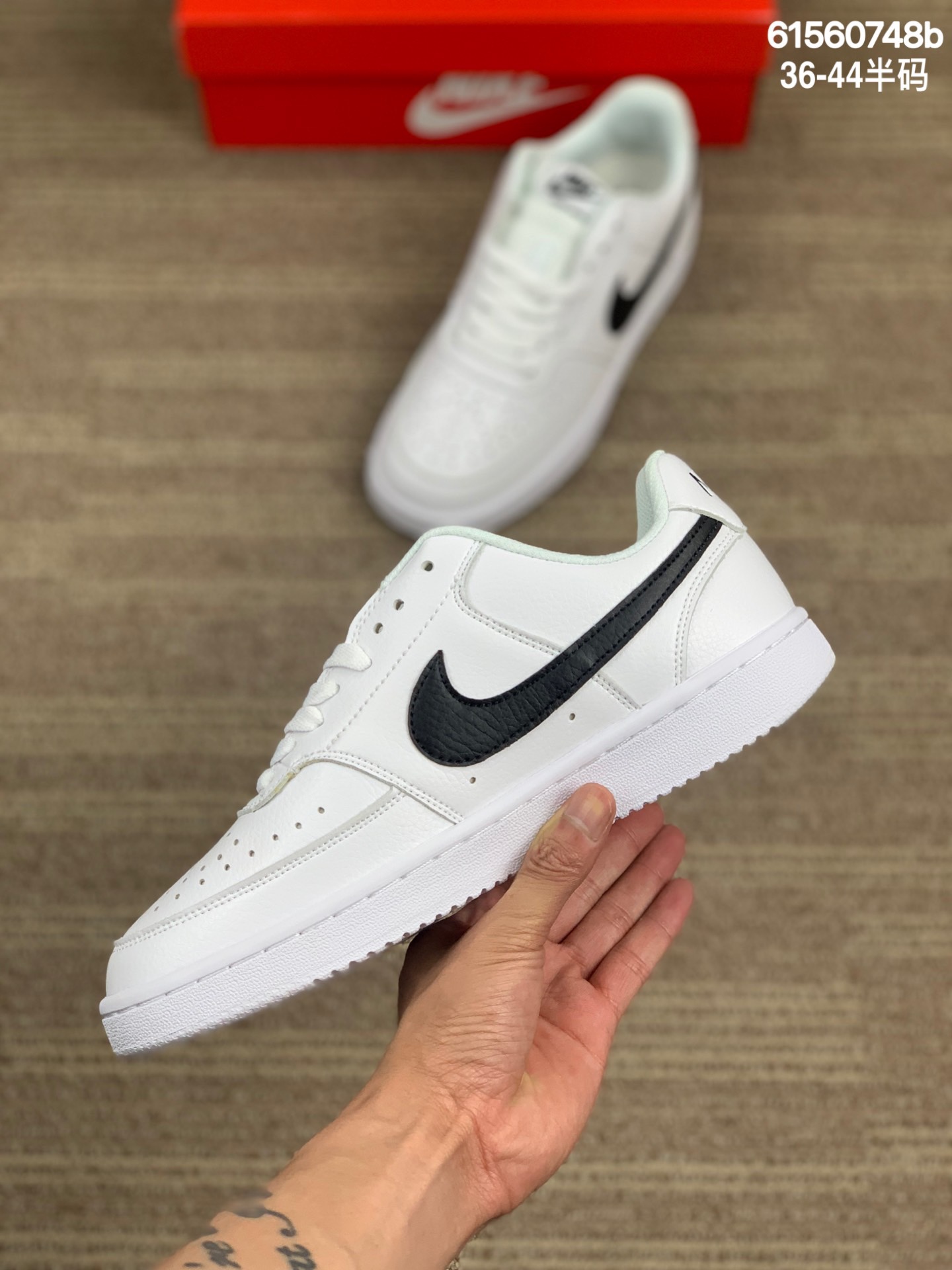 性价比版本 nike/耐克 wmns courtvision low 休闲低帮板鞋 货号:cd