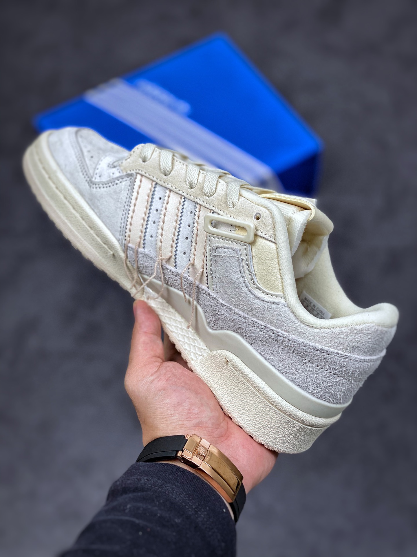 Adidas Forum 84 Low beige powder thread head low to help all-match trend casual sports shoes GW0299