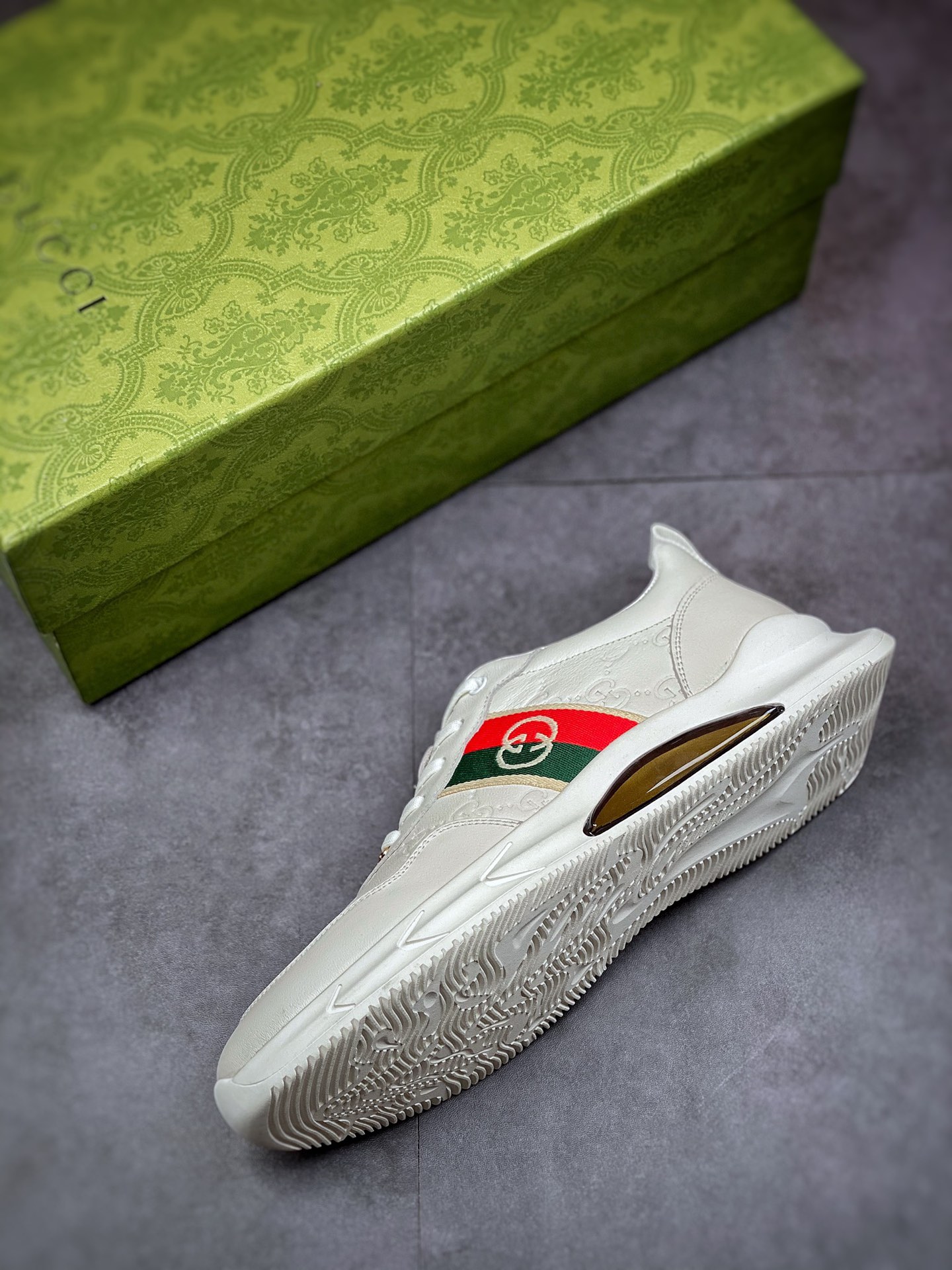 New #Gucci Screener GG High-Top Sneaker