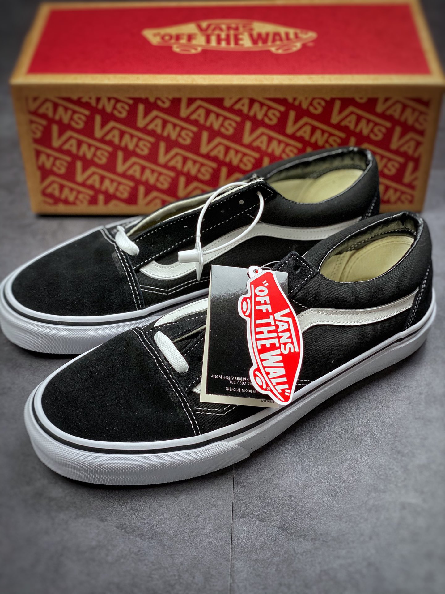 VANS Old Skool classic low-top 085 evergreen classic skateboard shoes canvas shoes