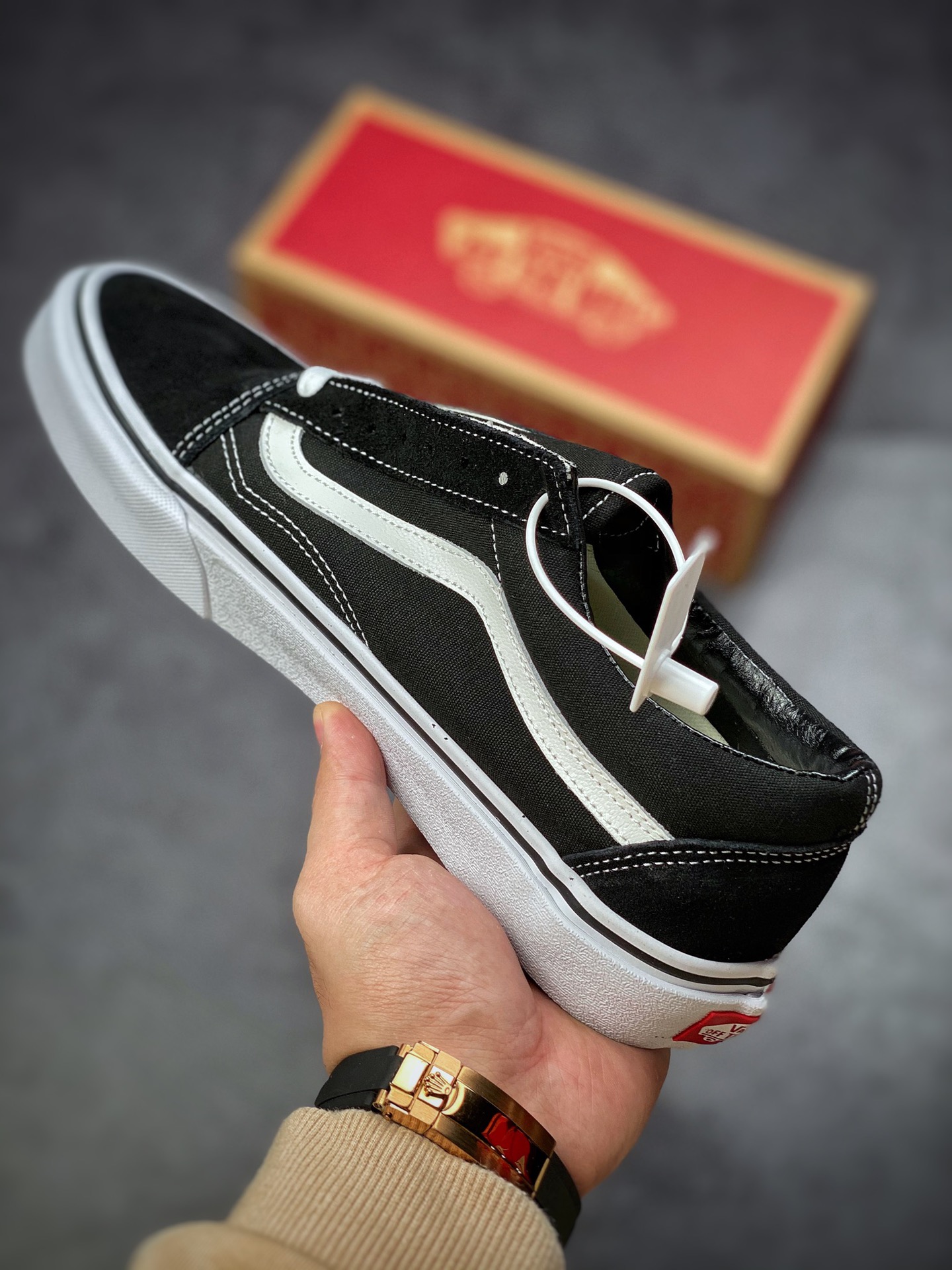 VANS Old Skool classic low-top 085 evergreen classic skateboard shoes canvas shoes