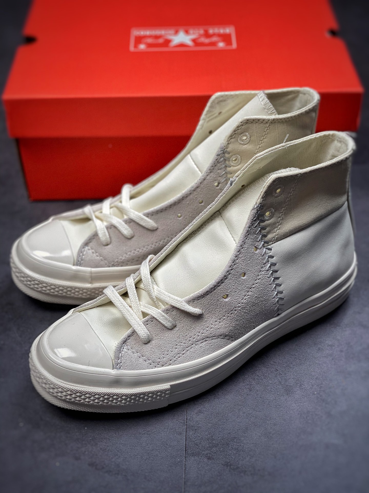 Converse 1970s new deconstructed cart stitched high-top casual board shoes 172666C