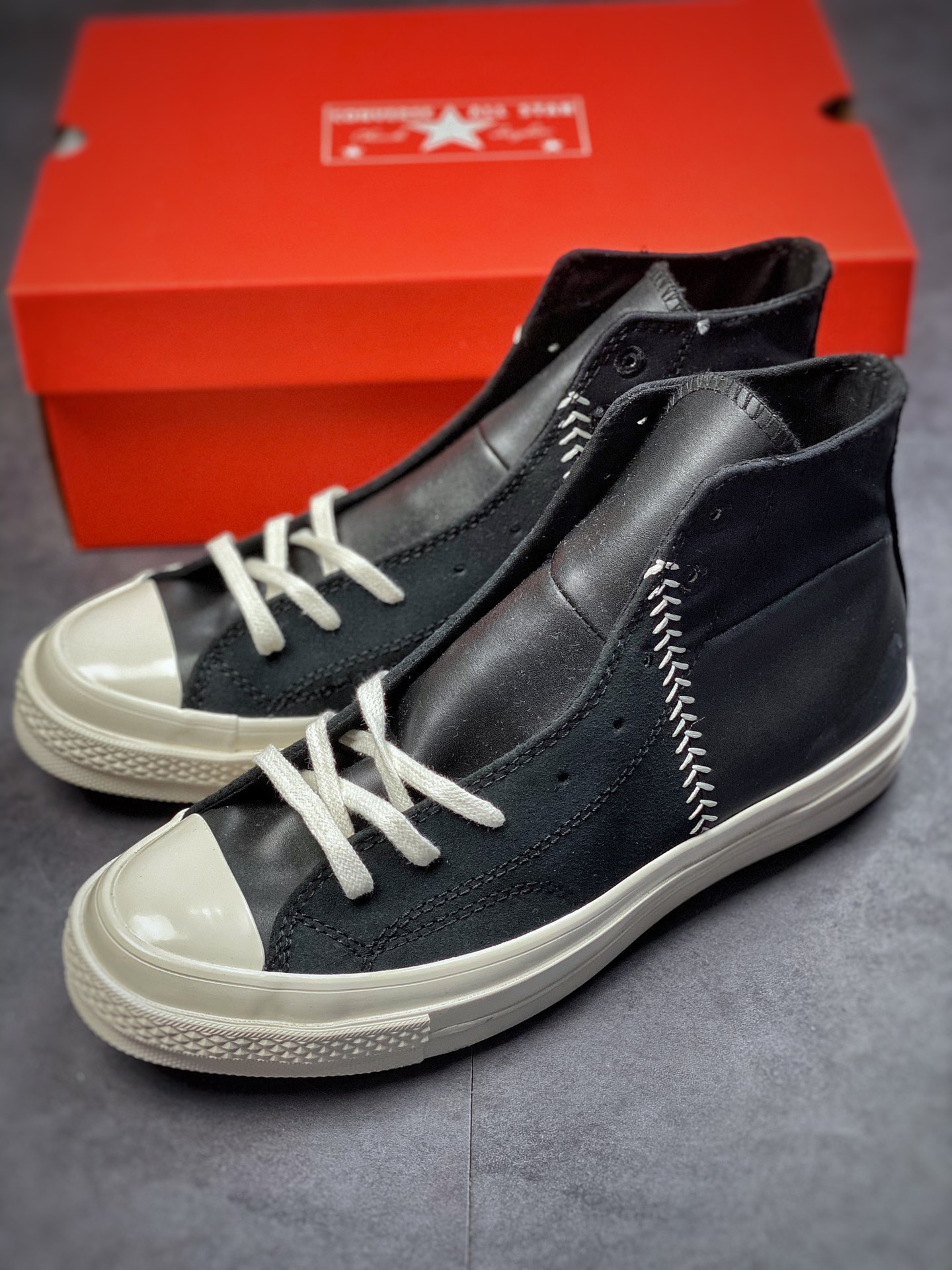 Converse 1970s new deconstructed cart stitched high-top casual board shoes 173131C