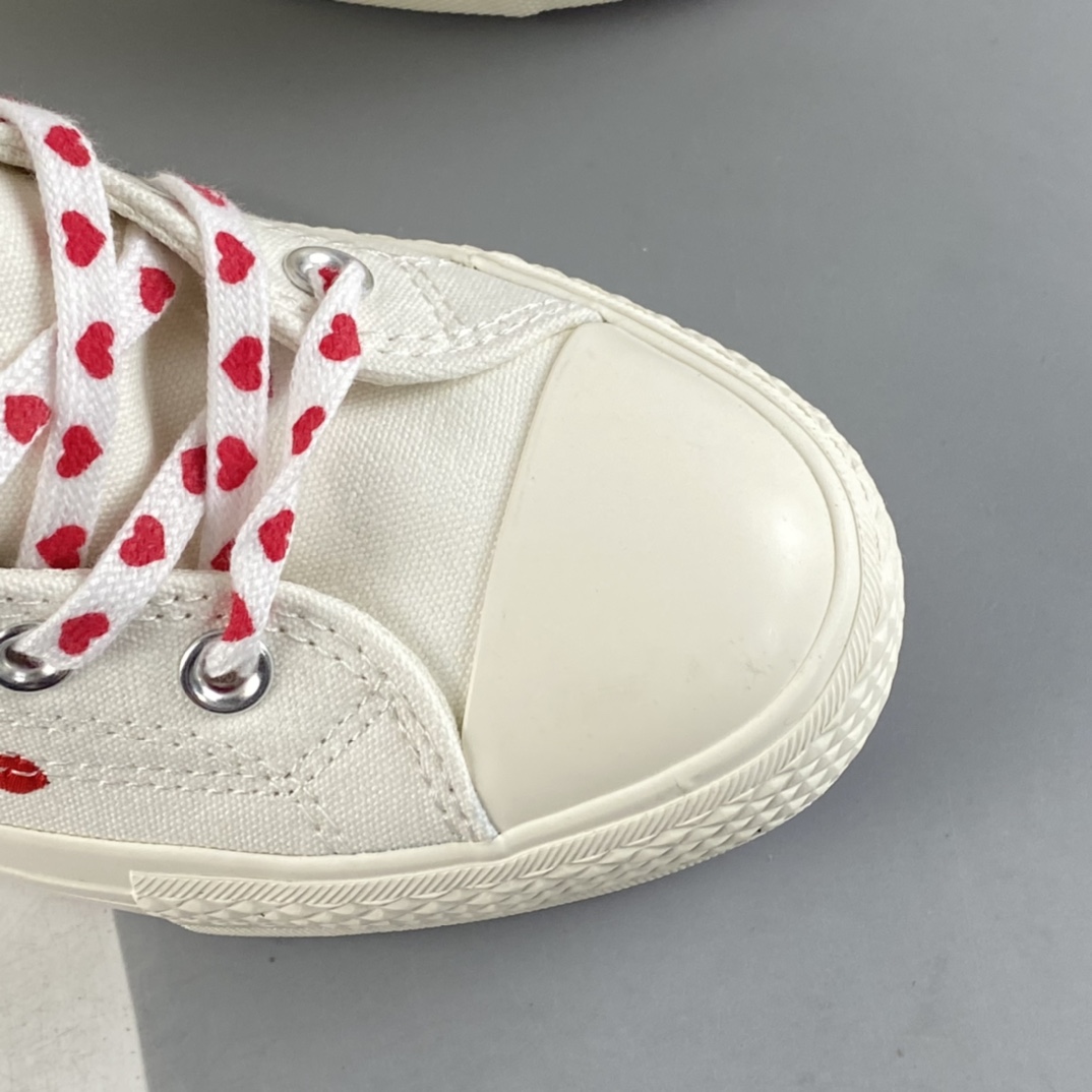 Converse All Star Lift 2022 Valentine's Day Limited Edition Thick Bottom Embroidered String High Top Thick Bottom Shoes A01599C