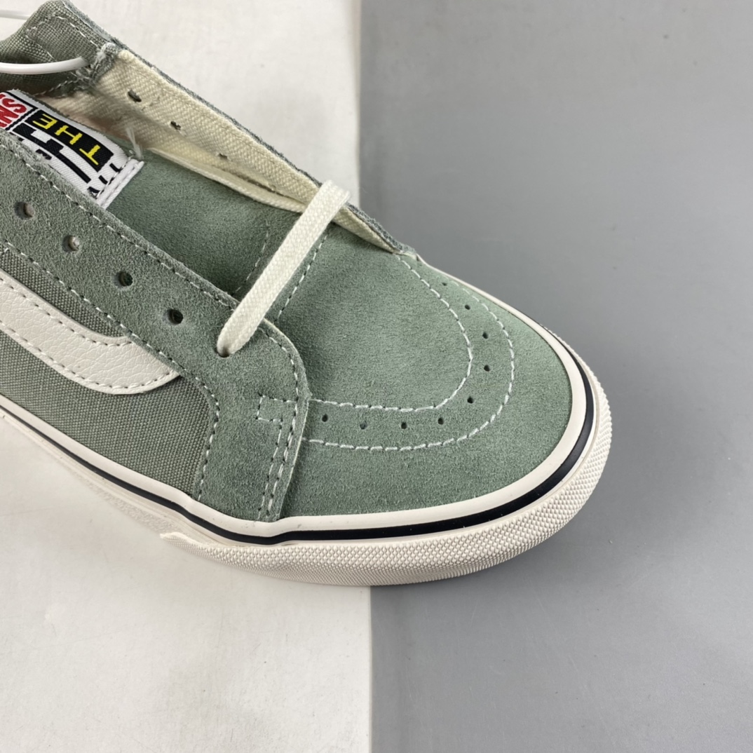 Vans Sk8-Low Shawn Yue with the same 2022 spring and summer new mint green low-top casual board shoes VN0A4UWIB82