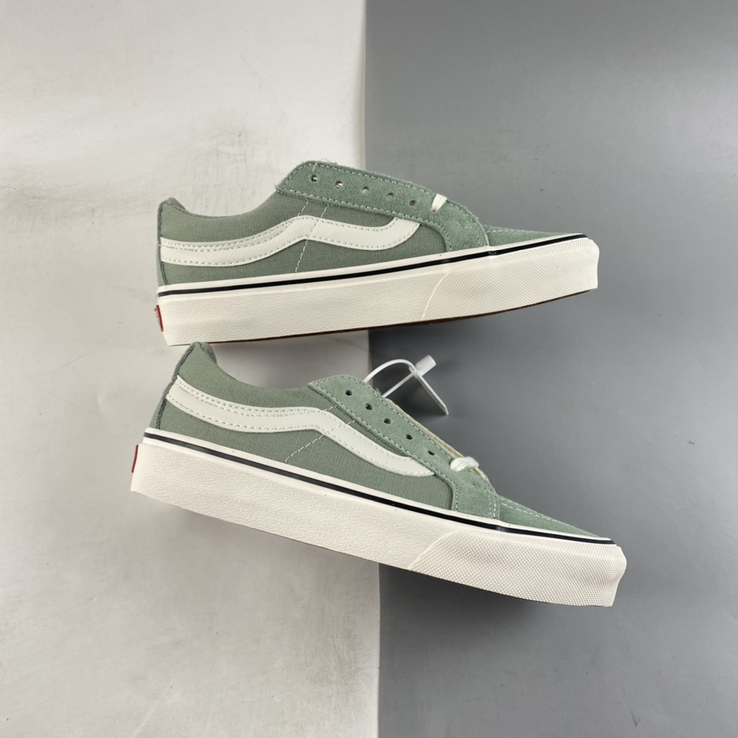 Vans Sk8-Low Shawn Yue with the same 2022 spring and summer new mint green low-top casual board shoes VN0A4UWIB82