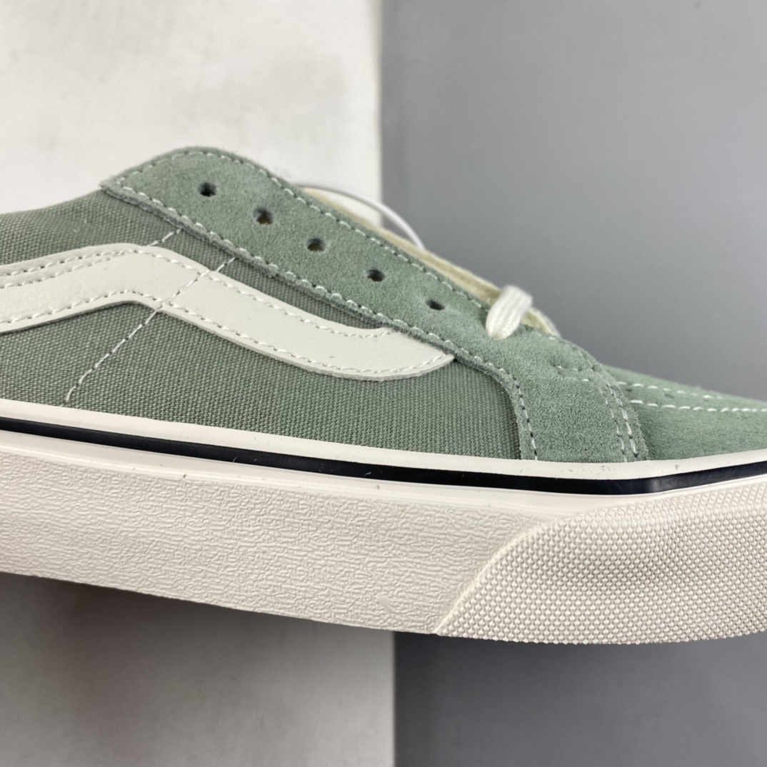 Vans Sk8-Low Shawn Yue with the same 2022 spring and summer new mint green low-top casual board shoes VN0A4UWIB82