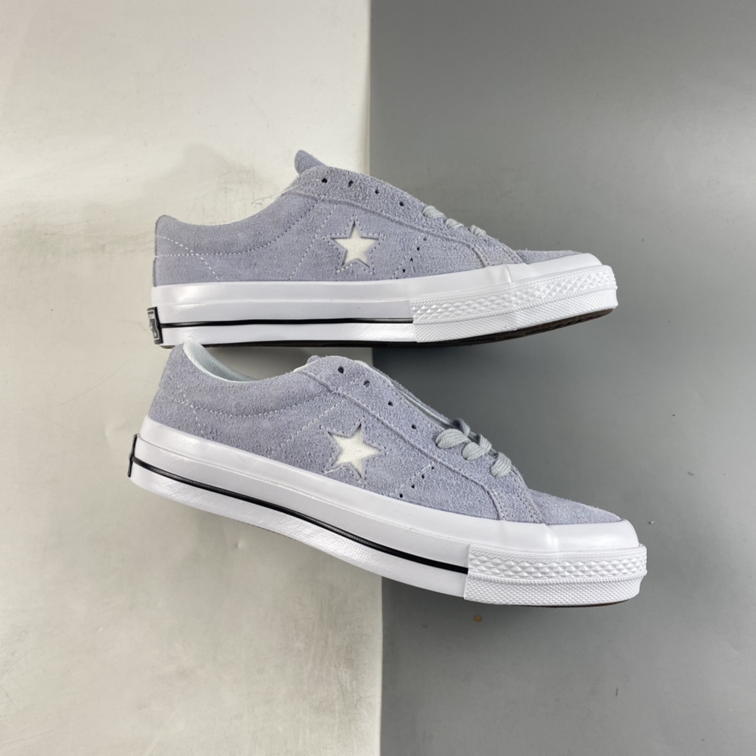 Converse One Star new color haze purple gray low-top sneakers 172387C