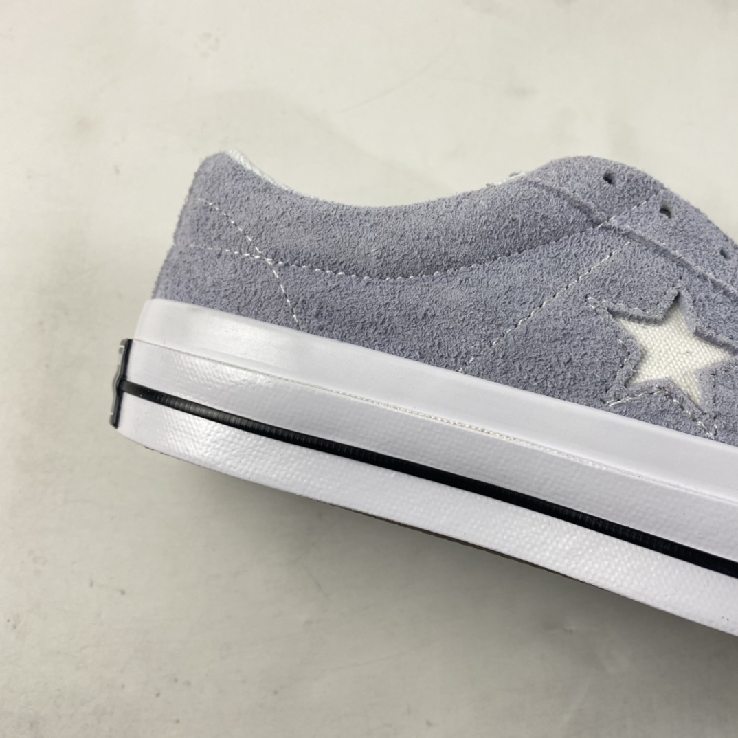 Converse One Star new color haze purple gray low-top sneakers 172387C