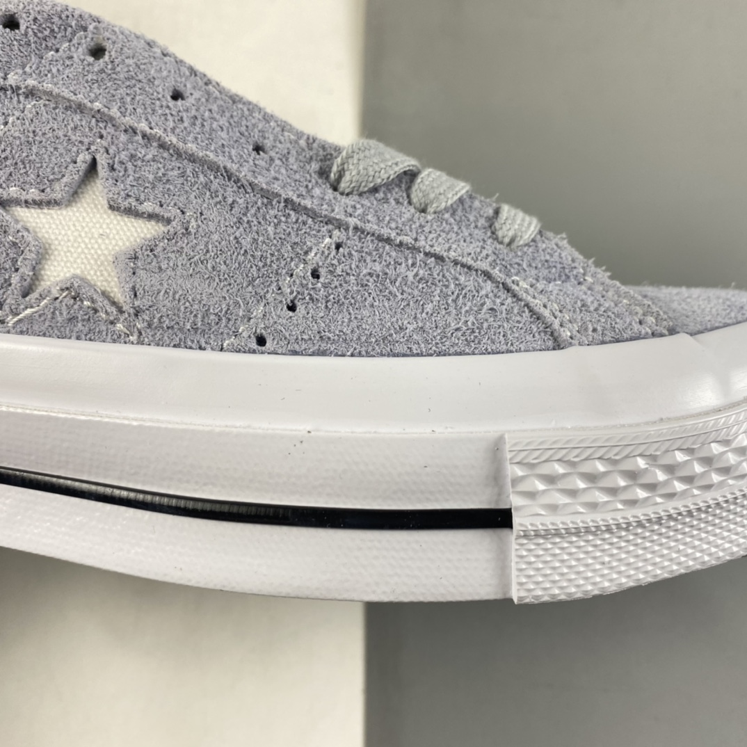 Converse One Star new color haze purple gray low-top sneakers 172387C