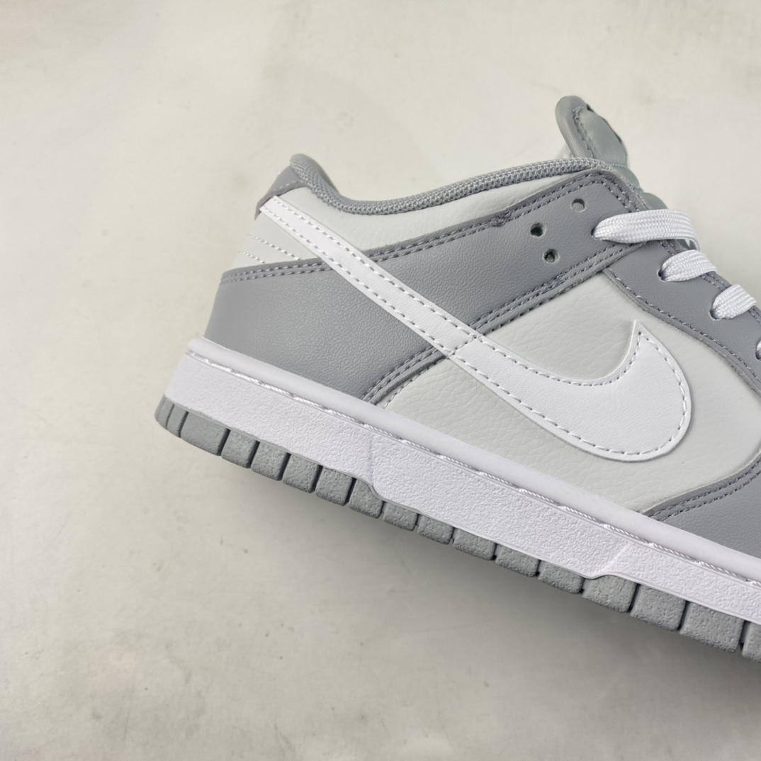 Nike Dunk Low Retro Retro White Grey SB Buckle Breaking Backboard Fashion Casual Sneakers DJ6188-001