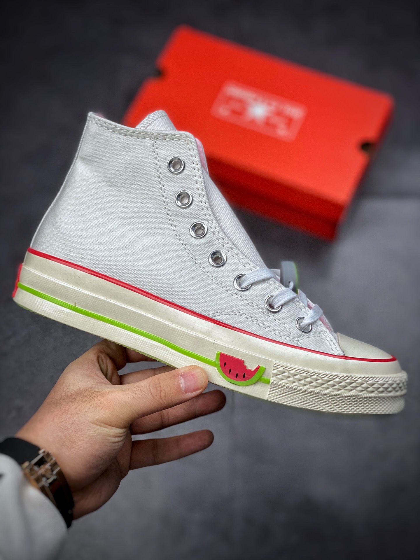 Exclusive real shot Converse 1970s new watermelon new model is also too good-looking A02297C