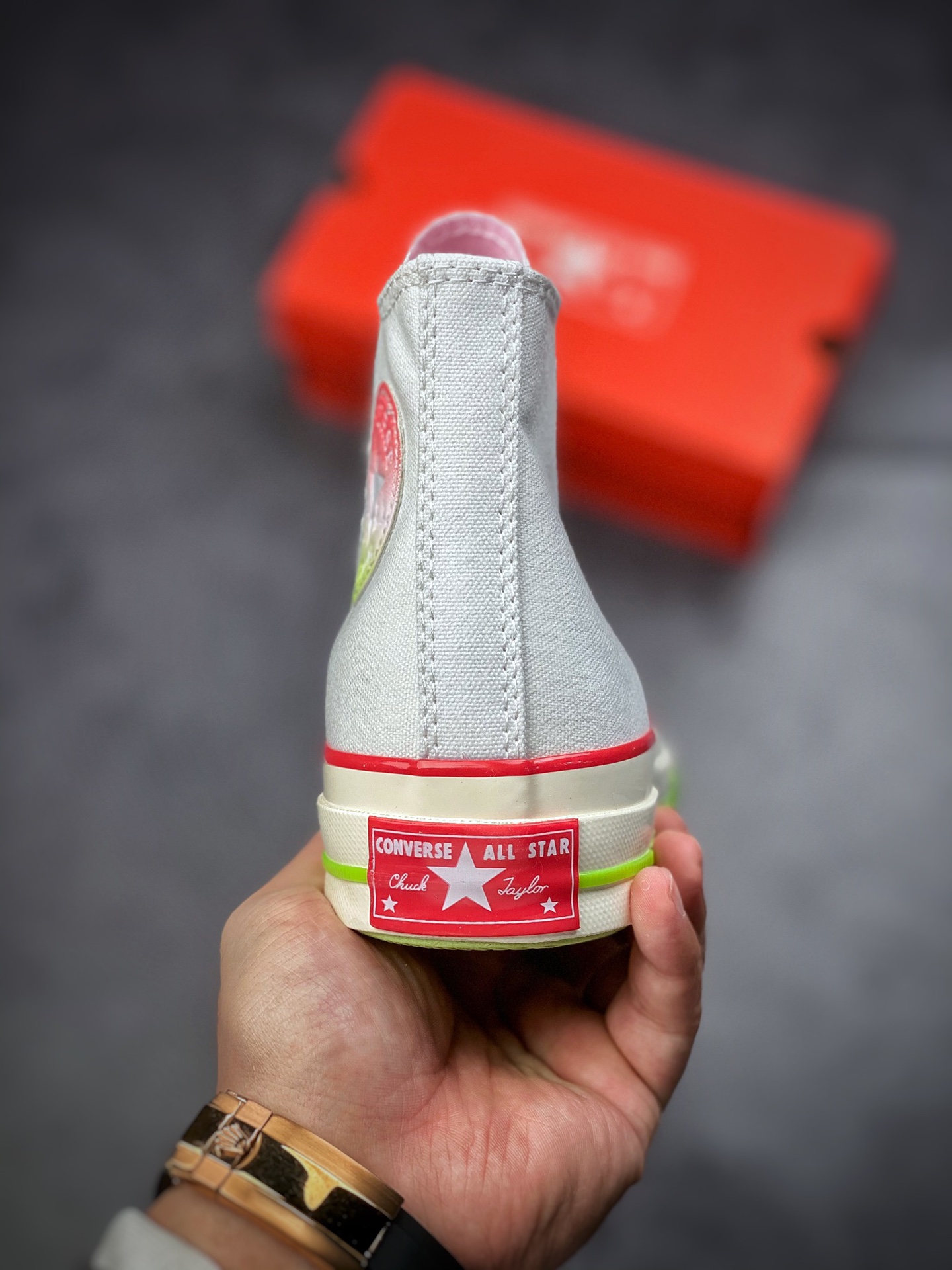 Exclusive real shot Converse 1970s new watermelon new model is also too good-looking A02297C