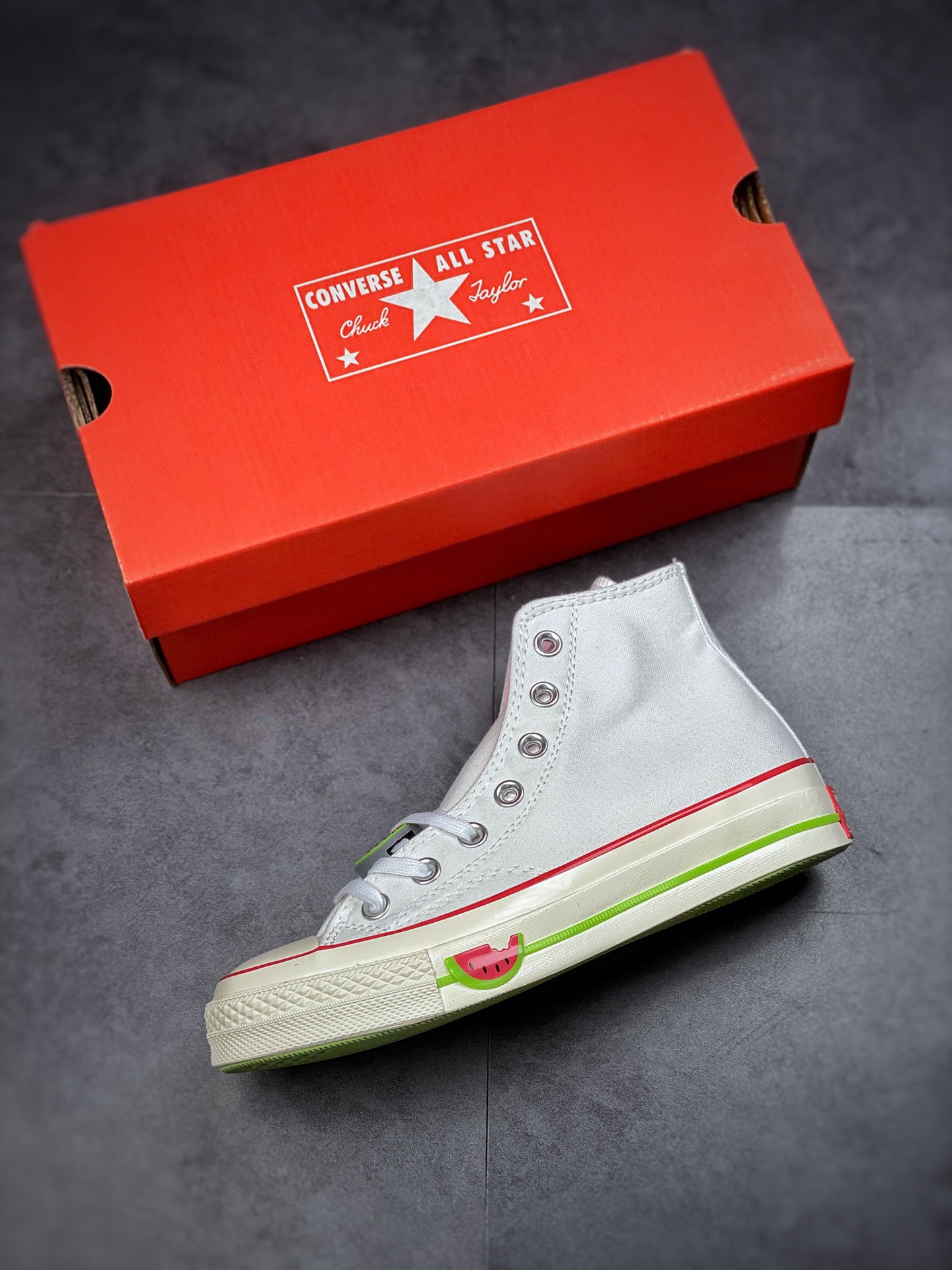 Exclusive real shot Converse 1970s new watermelon new model is also too good-looking A02297C