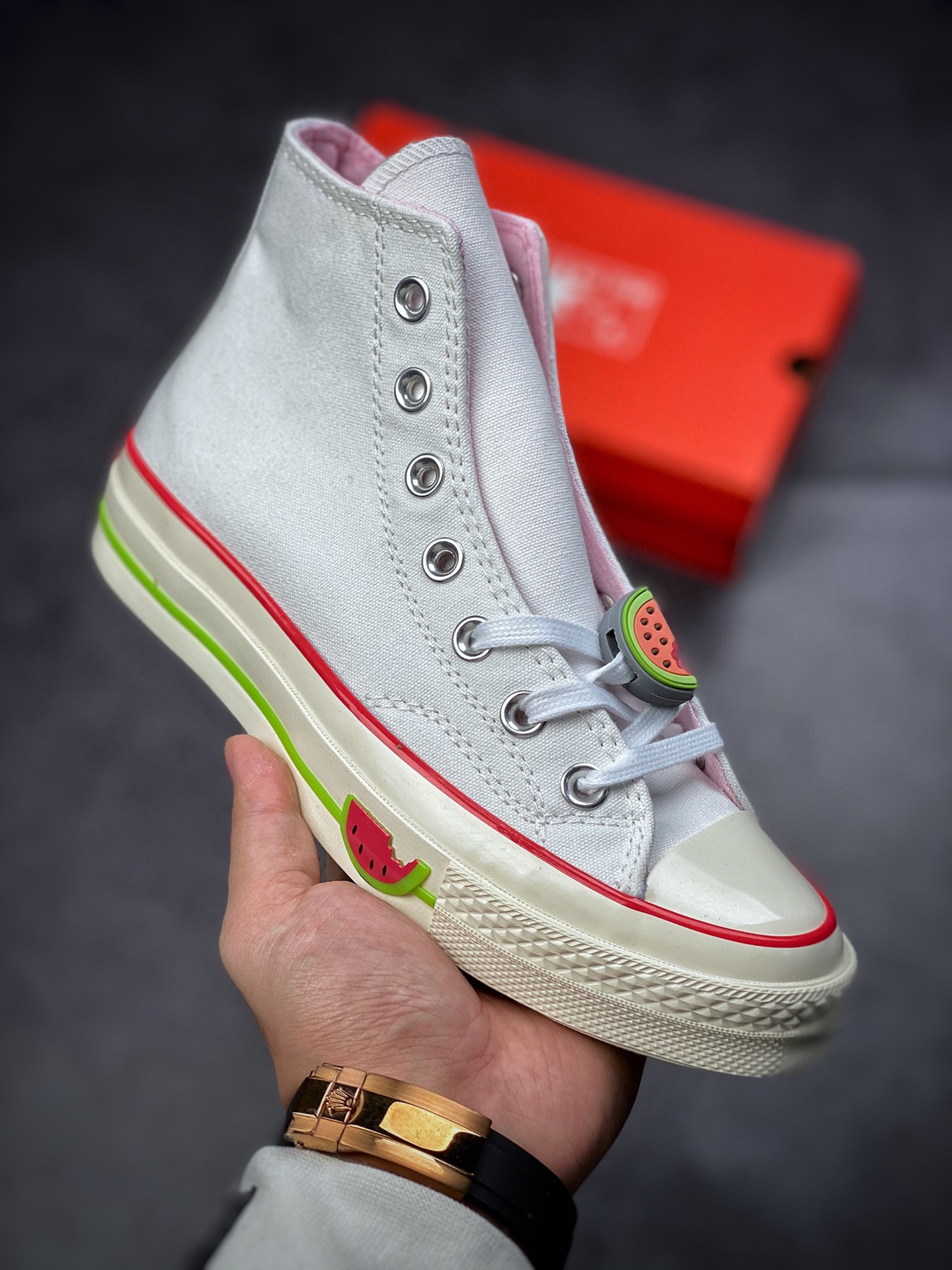 Exclusive real shot Converse 1970s new watermelon new model is also too good-looking A02297C