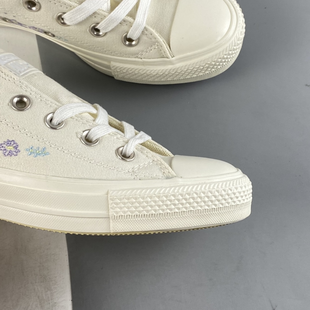 Converse All Star ox Embroidered Flower A01595C Spring Flowers