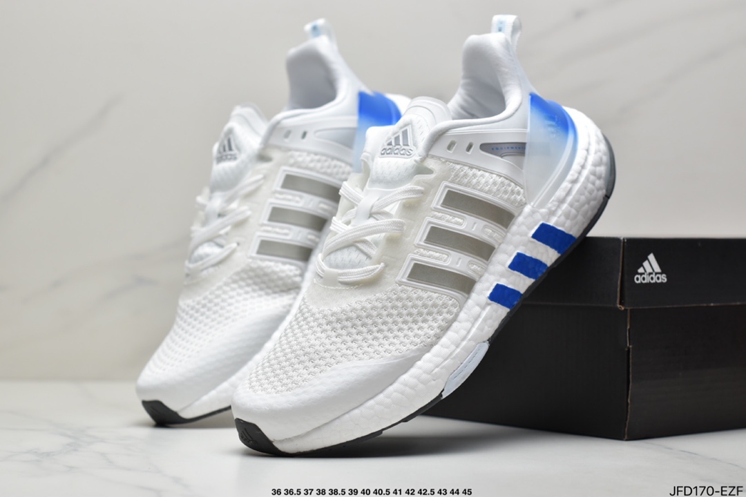 Really explosive adidasEQUIPMENT+ sneakers BOOST cushioning breathable casual sneakers running shoes GW8920