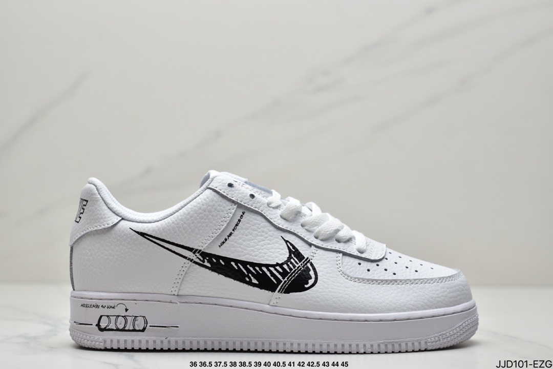 130 NIKE AIR FORCE 1 SCHEMATIC 二次元涂鸦 CW7581